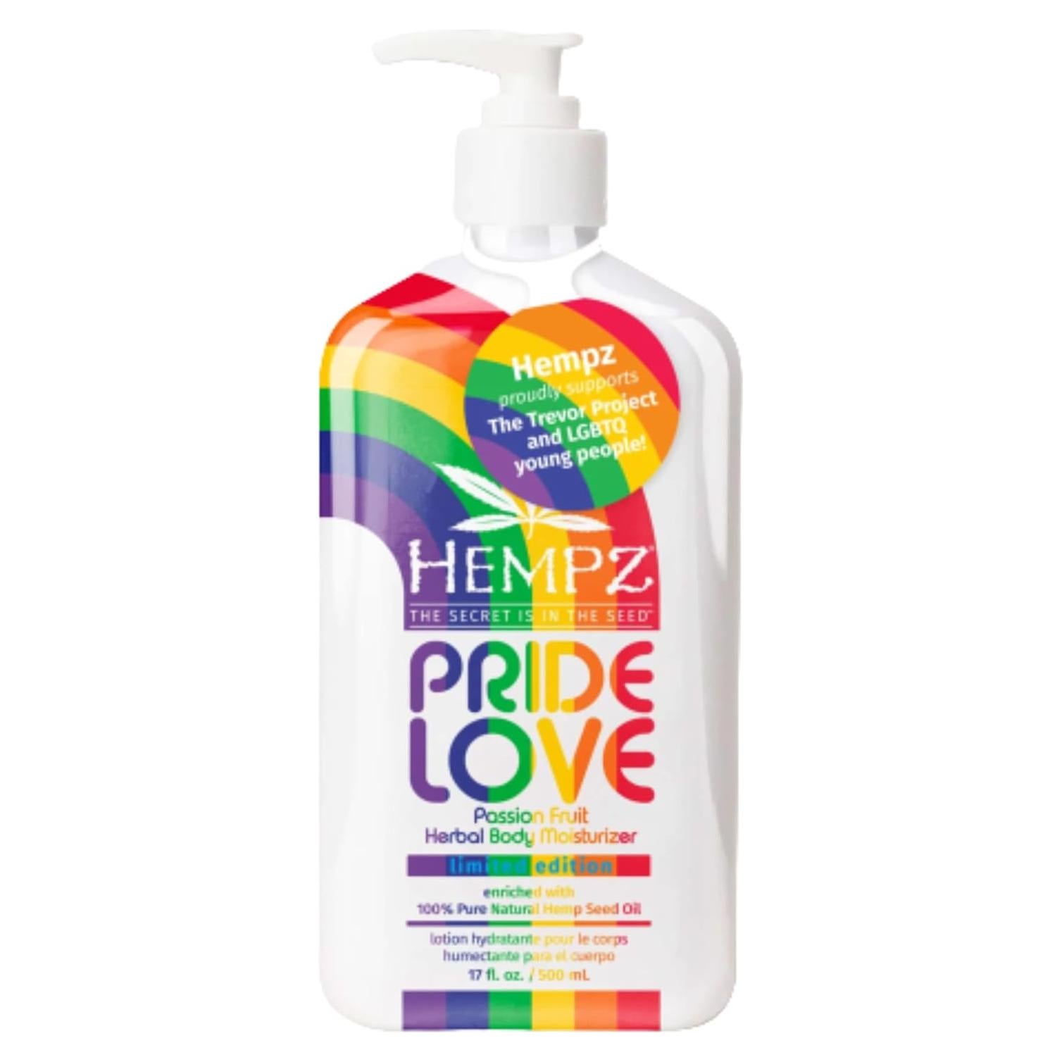 Loción Corporal Hempz 500ml - Fruta de la Pasión Hidratante