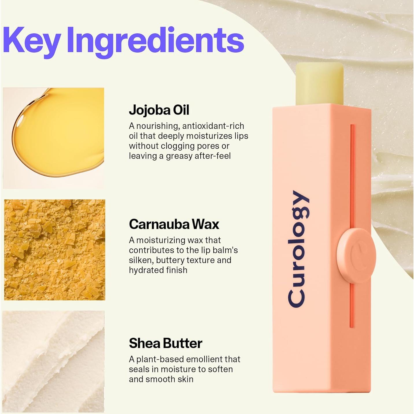 Bálsamo Labial Curology Fruta de la Pasión 17.86g Hidratante