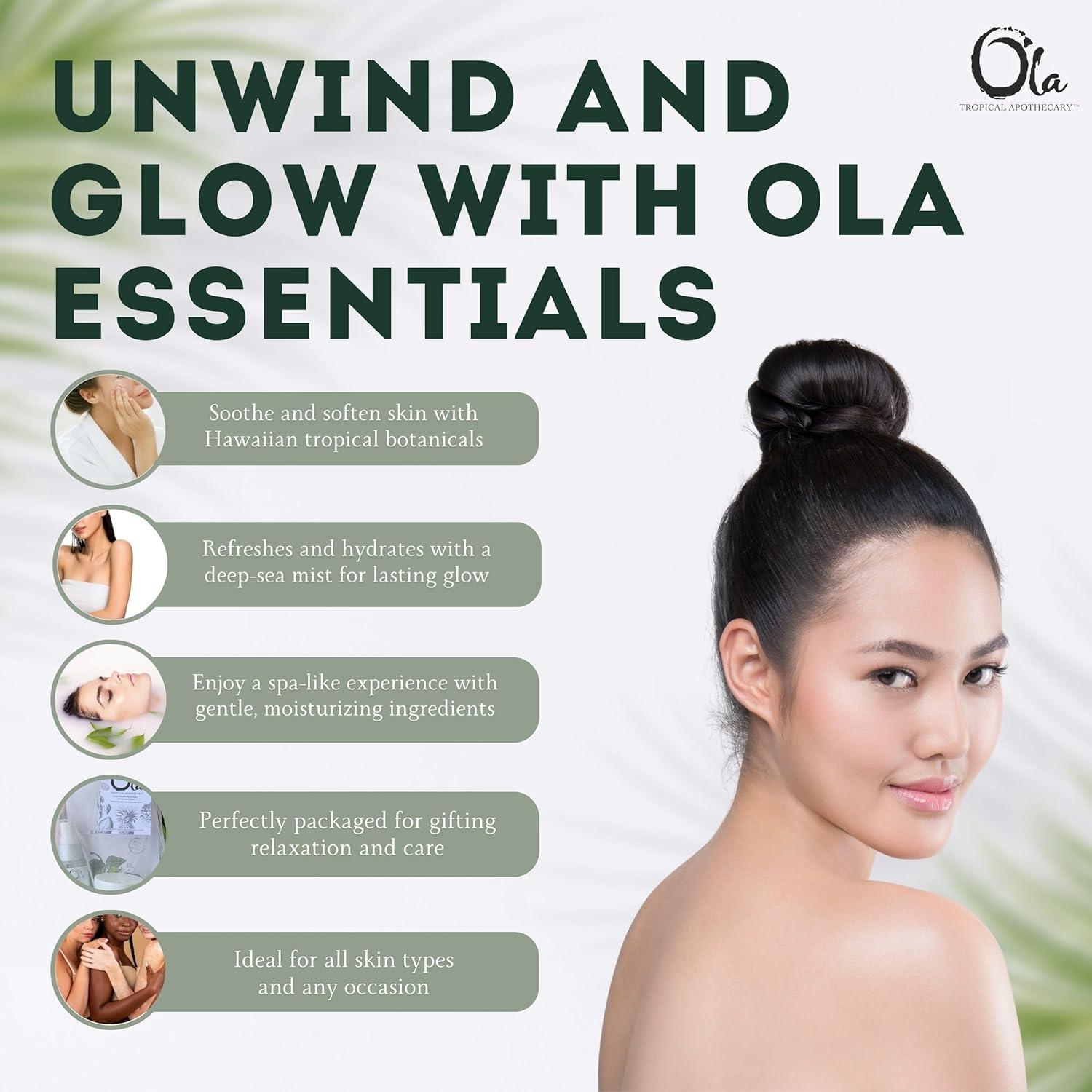 Juego de Regalo de Spa Ola Tropical Apothecary - Coco