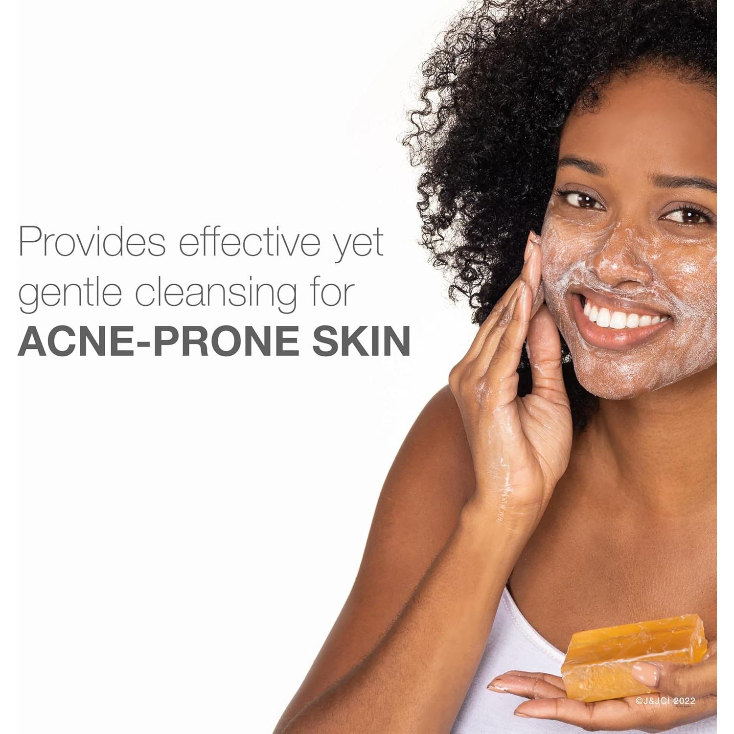 Barra de Limpieza Facial Neutrogena 99.22 g para Acné