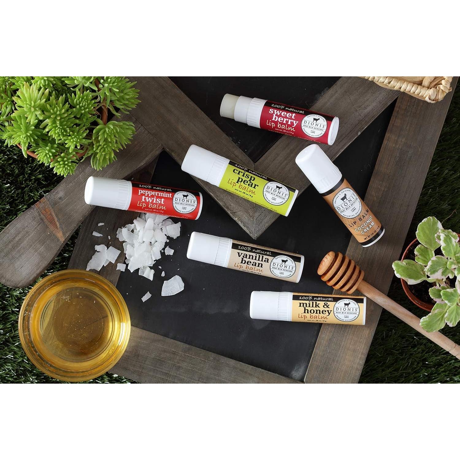 Bálsamo Labial Aromatizado Dionis Pera Crujiente 3 Piezas