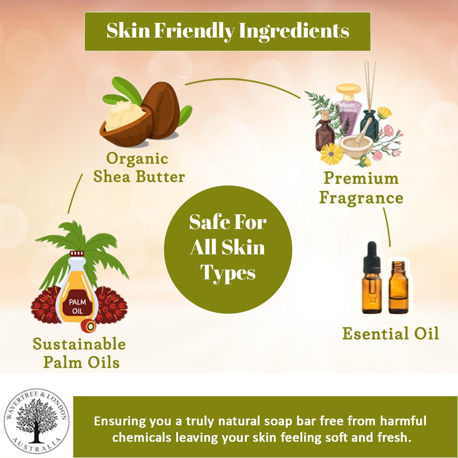 Jabón Natural Wavertree & London Pera Francesa 198g Hidratante