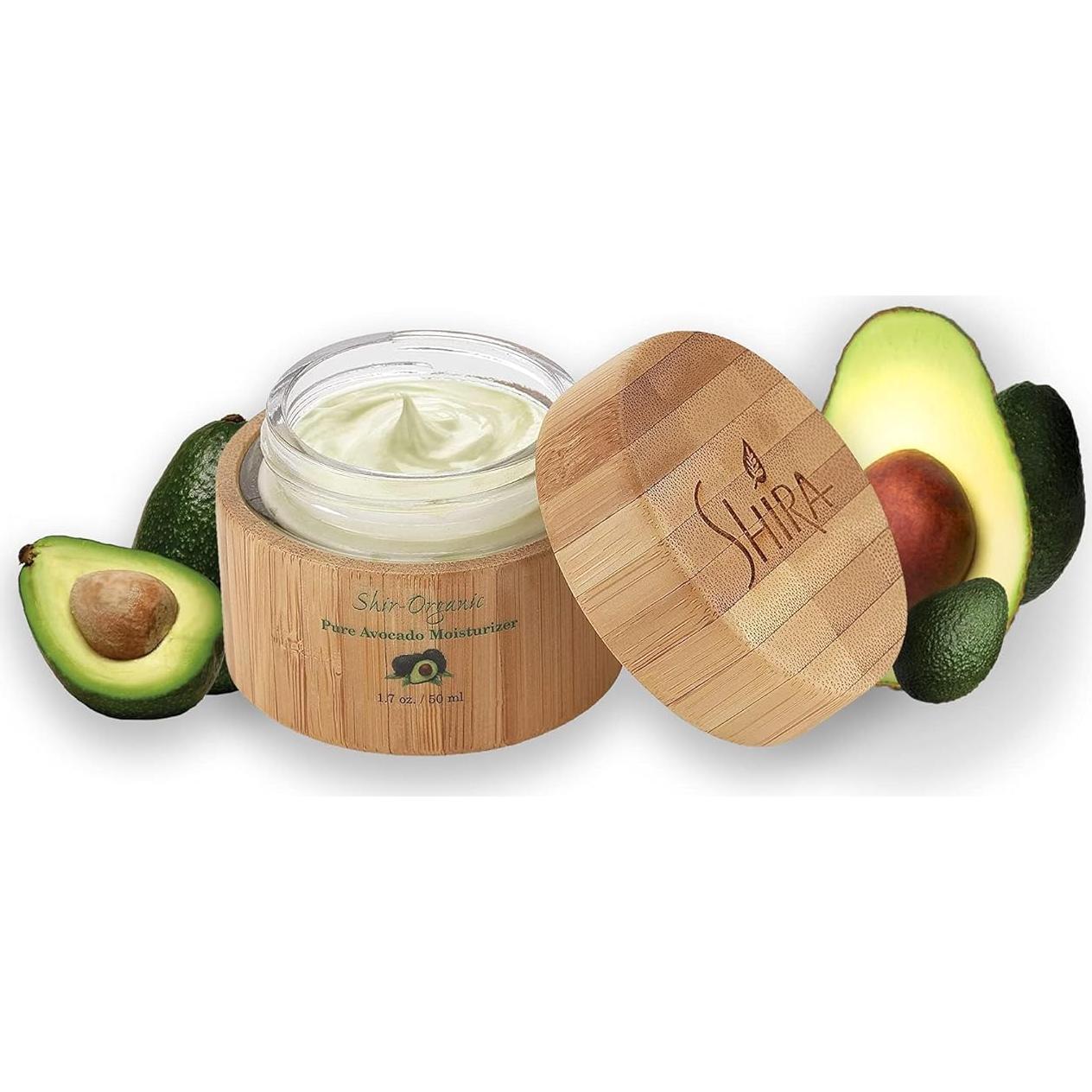 Crema Hidratante Facial de Aguacate Orgánico Shir 50ml