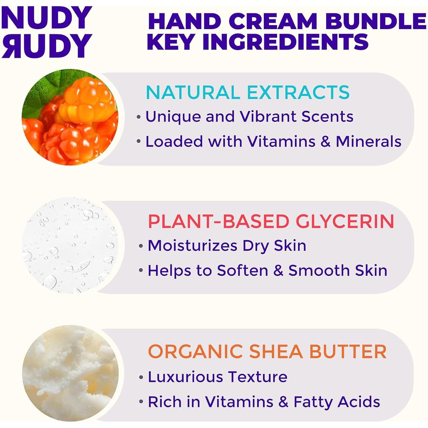 Crema de Manos Nudy Rudy Pera Wasabi 100 ml Hidratante