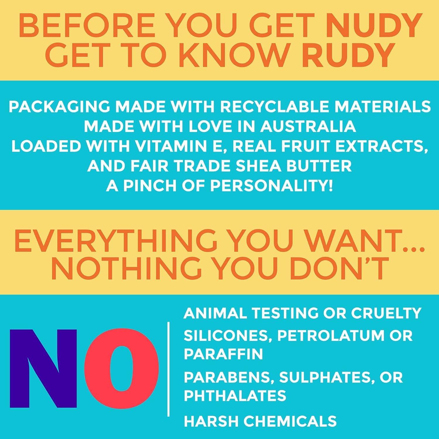 Crema de Manos Nudy Rudy Pera Wasabi 100 ml Hidratante