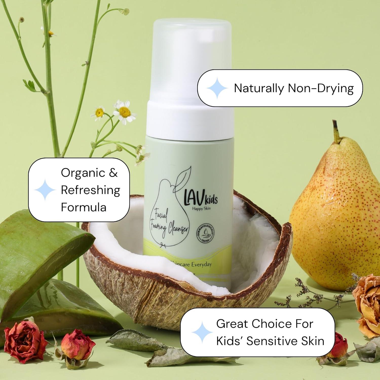 Limpiador Facial Espumoso Kids OMG 100ml - Piel Sensible