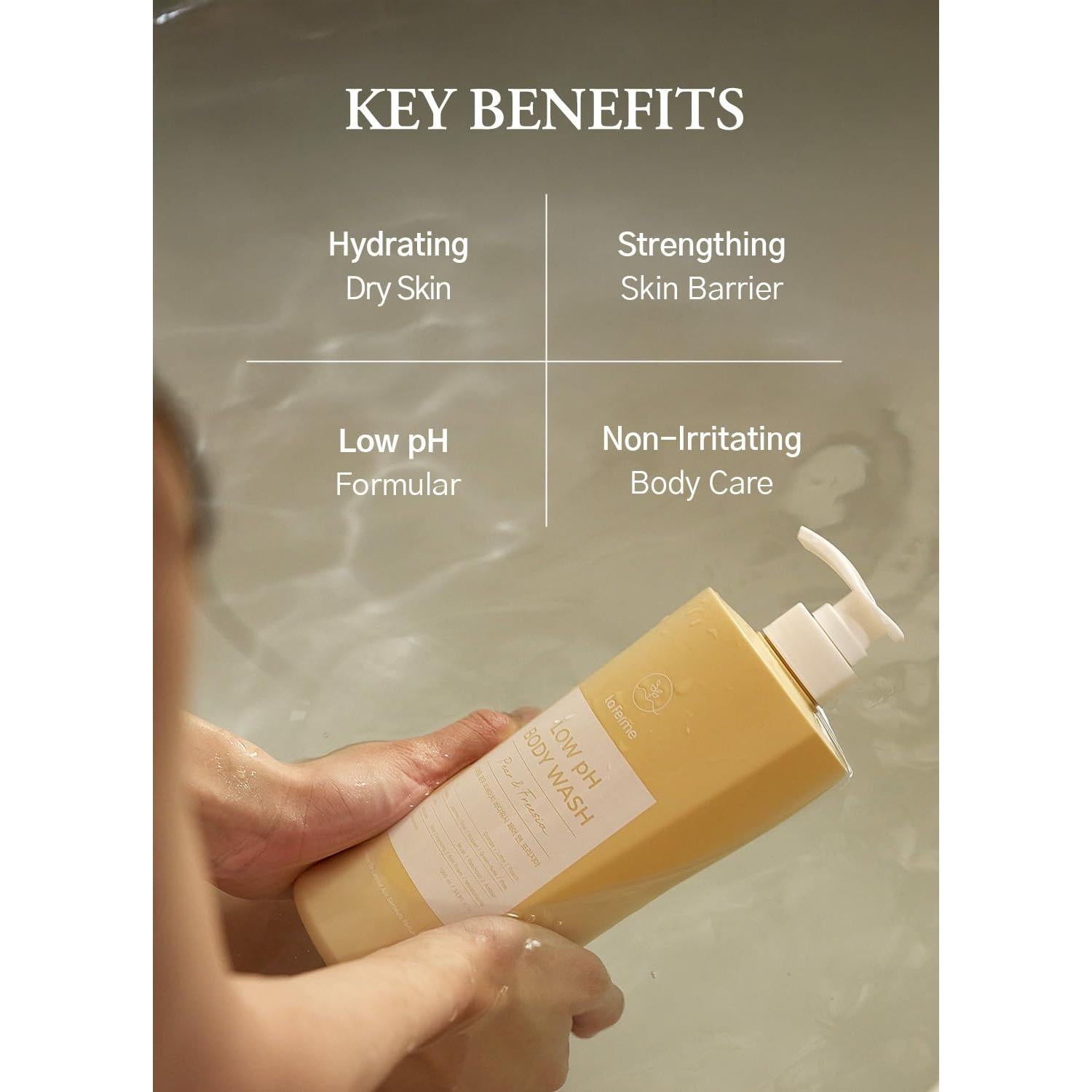 Gel de Baño Hipoalergénico Laferme 975 ml Pera Fresia