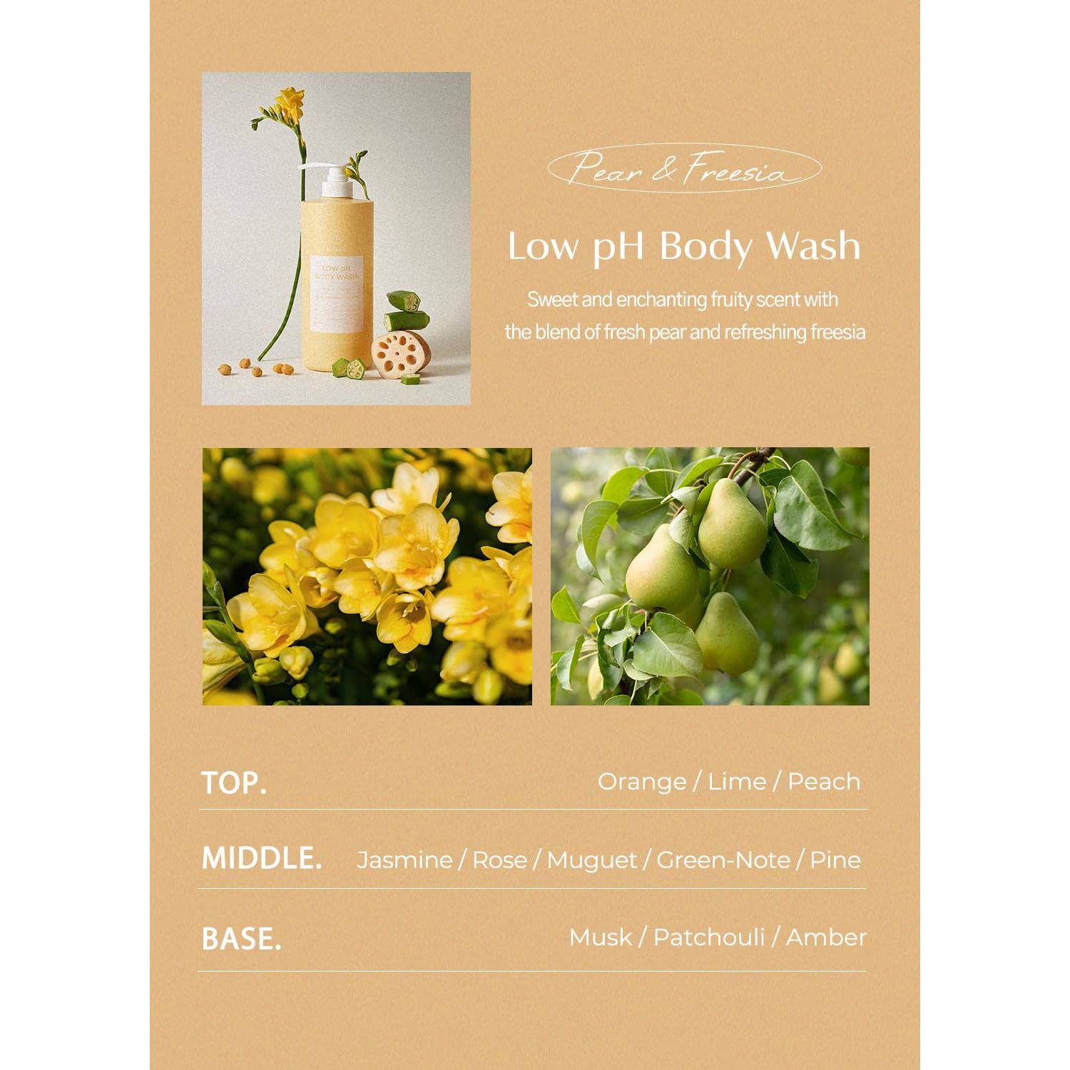 Gel de Baño Hipoalergénico Laferme 975 ml Pera Fresia