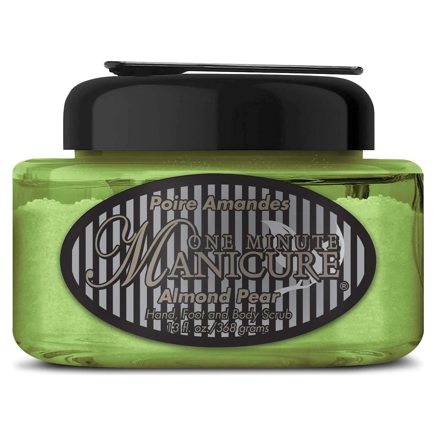 Exfoliante de Sal Hidratante One Minute Manicure 368g Pera de Almendra