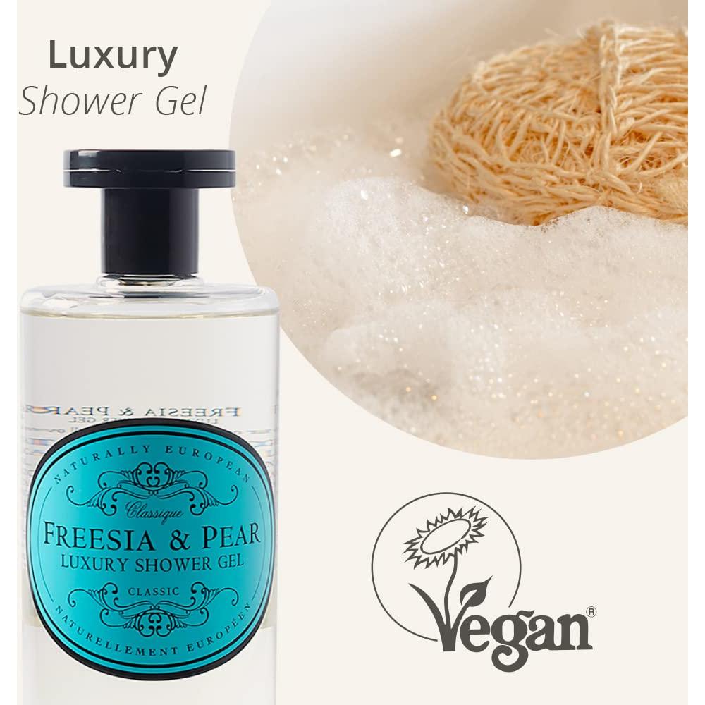 Gel de Ducha Naturalmente Europeo Freesia y Pera 500 ml
