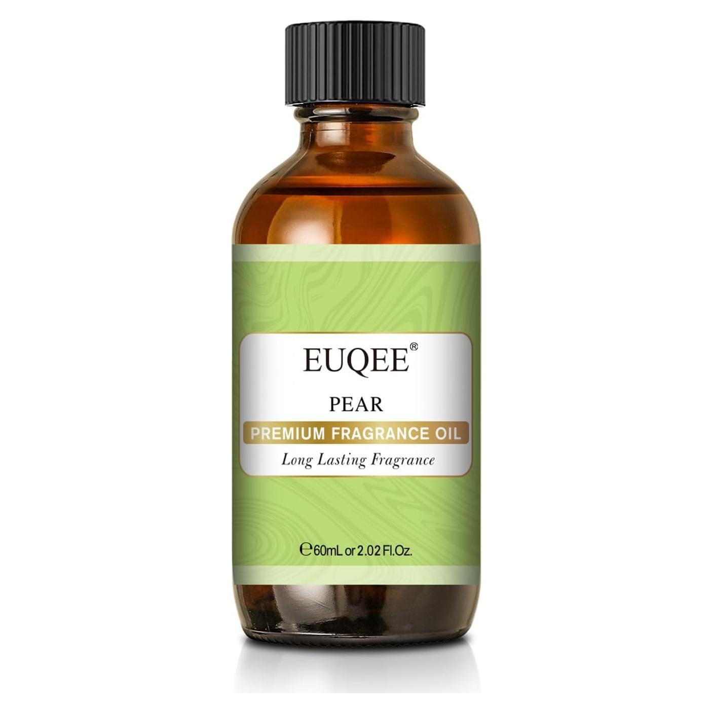 Aceite de Fragancia Premium EUQEE Pera 60ml para Jabones y Velas