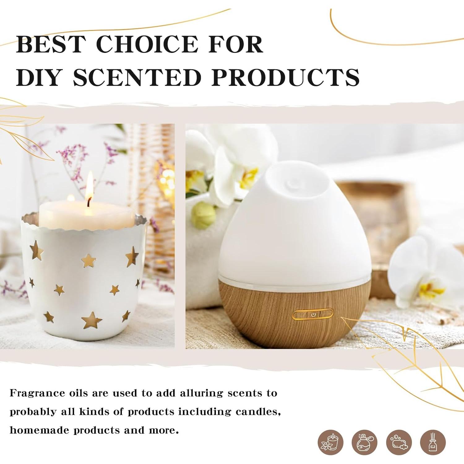 Aceite de Fragancia Premium EUQEE Pera 60ml para Jabones y Velas