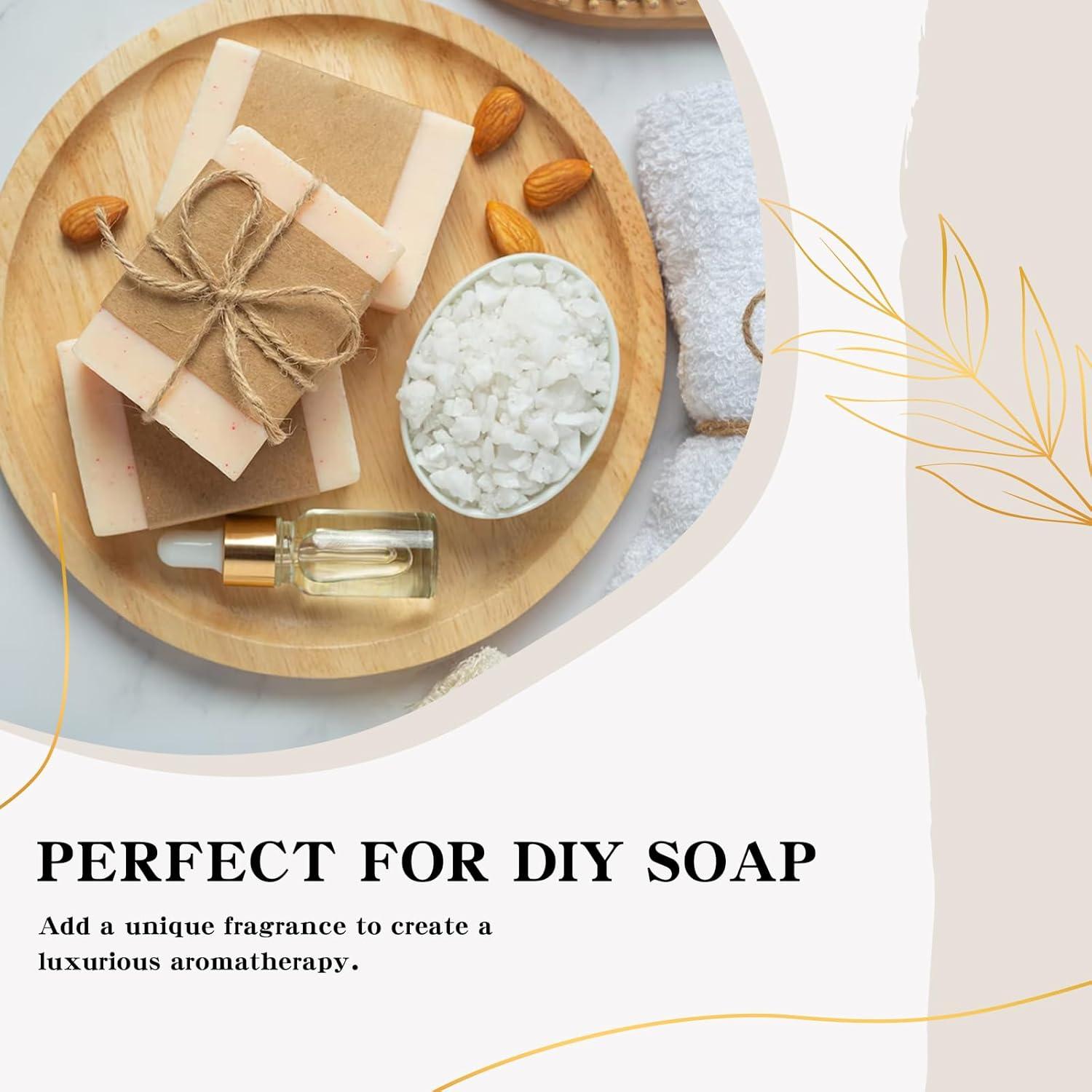 Aceite de Fragancia Premium EUQEE Pera 60ml para Jabones y Velas