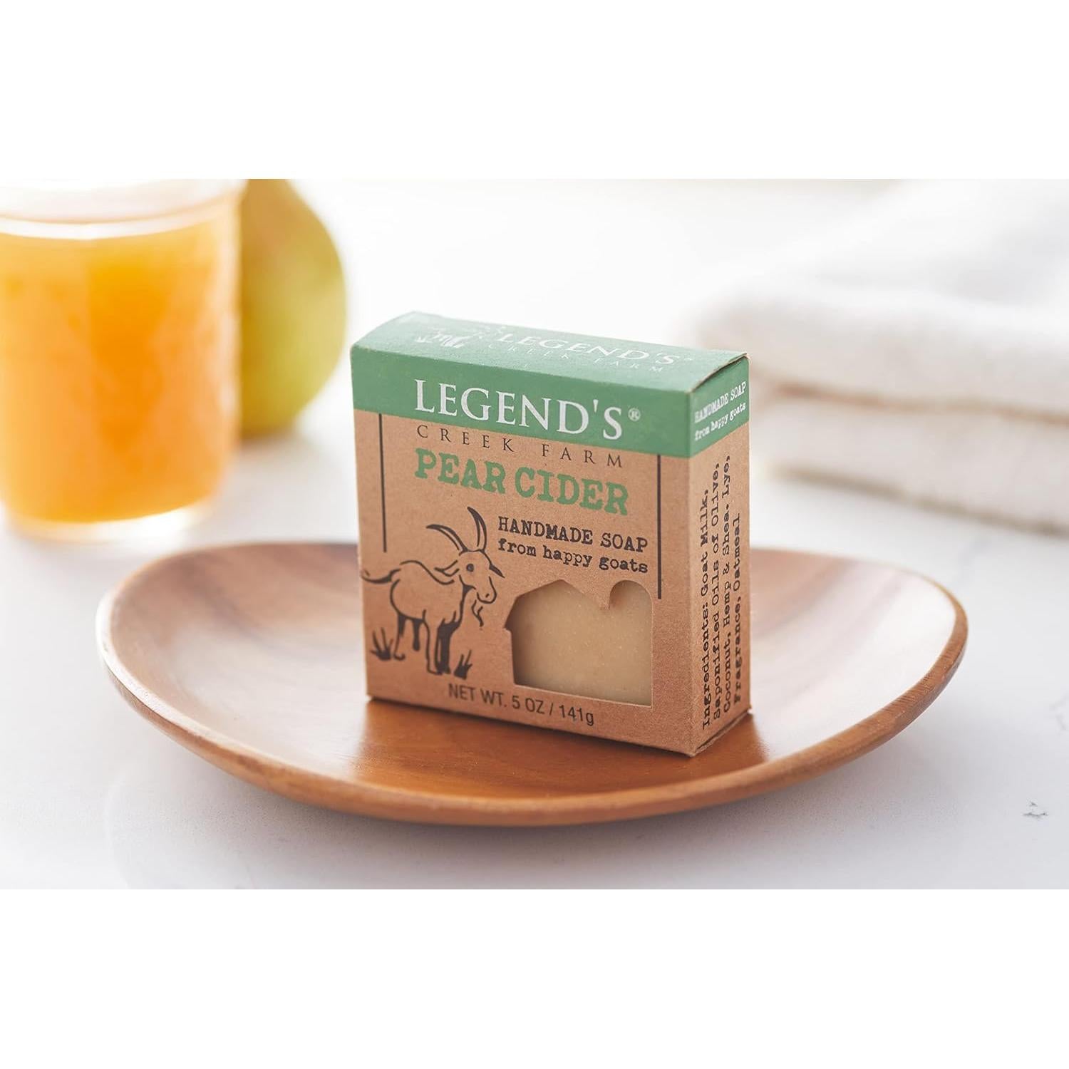 Jabón de Leche de Cabra Legend's Creek Farm - Hidratante 142g