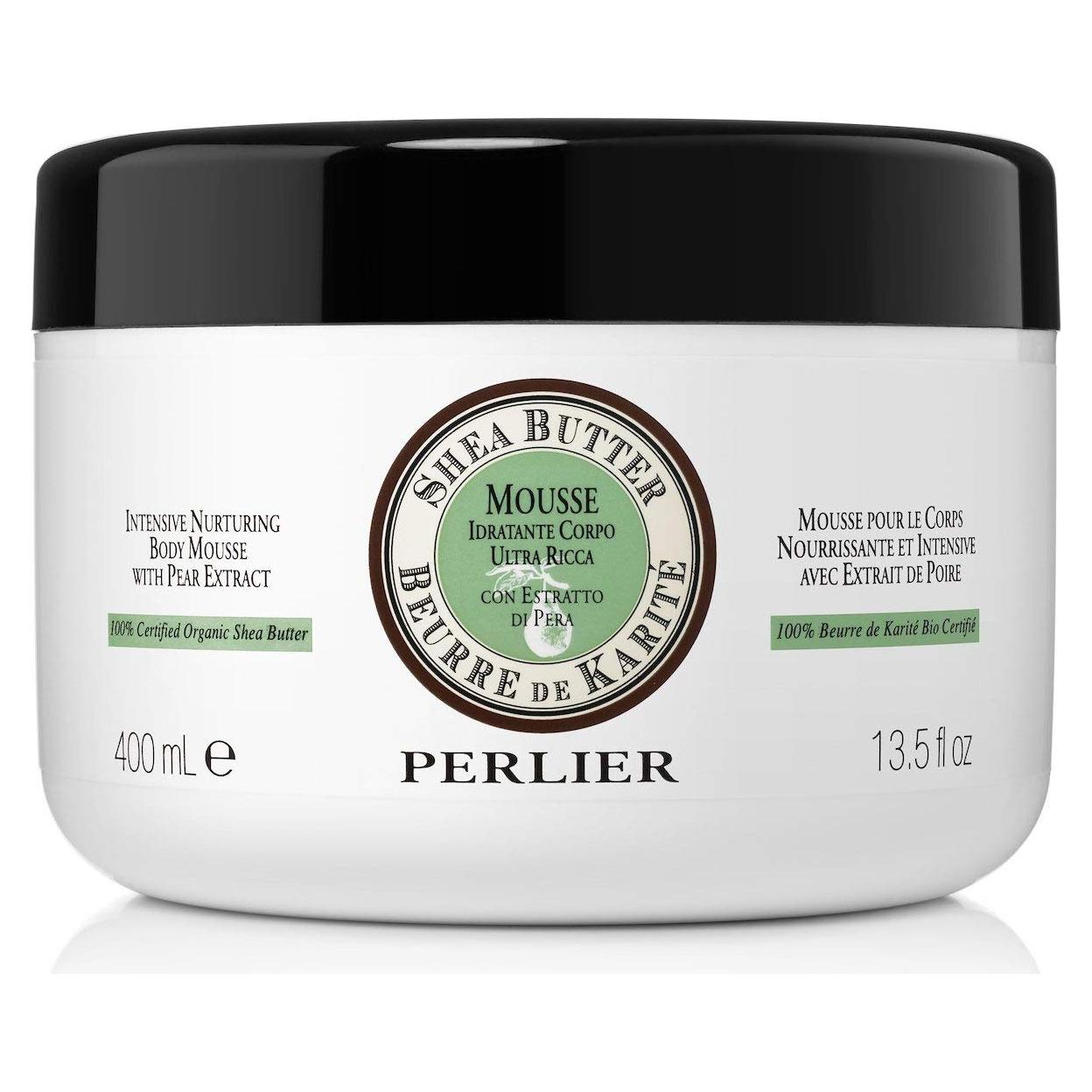 Mousse Corporal Nutritivo Perlier con Manteca de Karité 400 ml