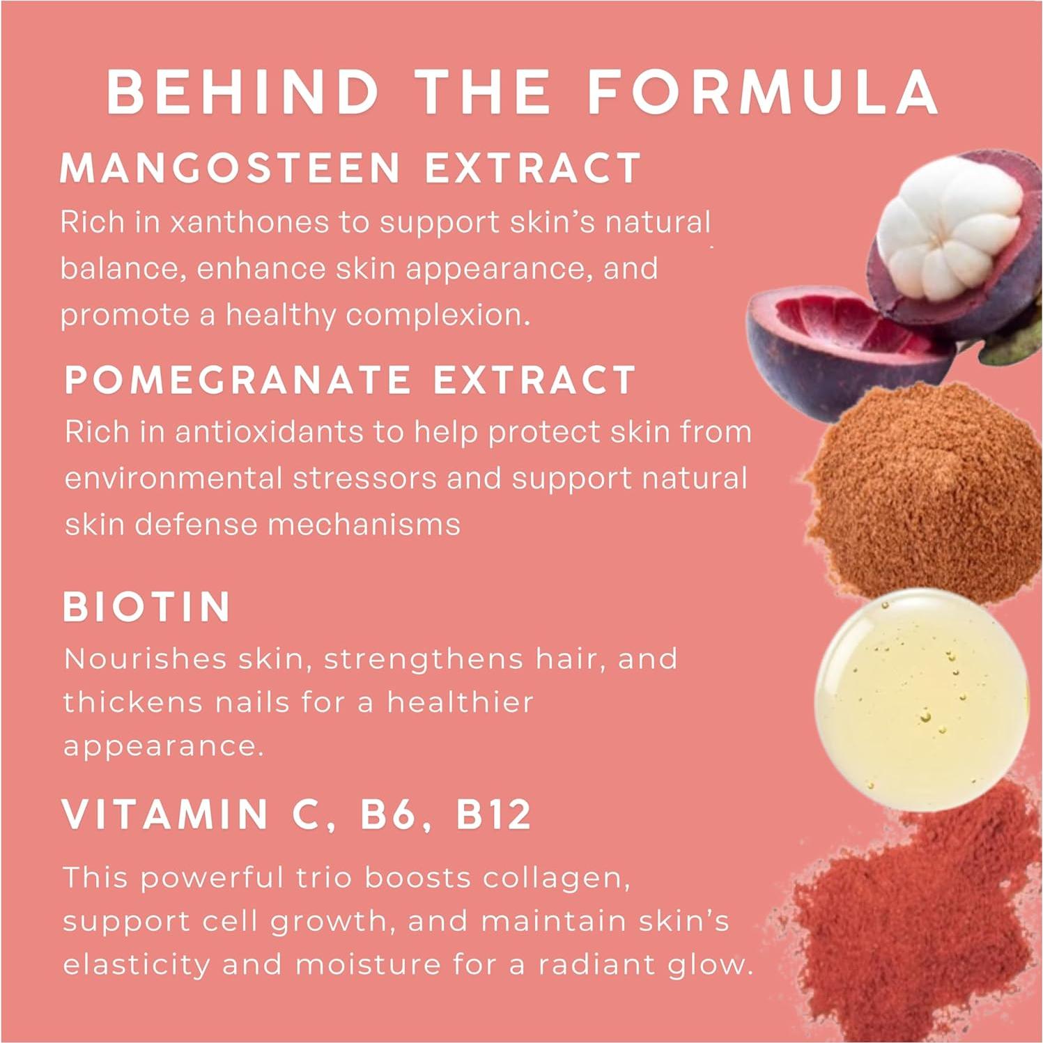 Caramelos de Biotina NOOZ - Sin Azúcar, Sabor Pera Jugosa