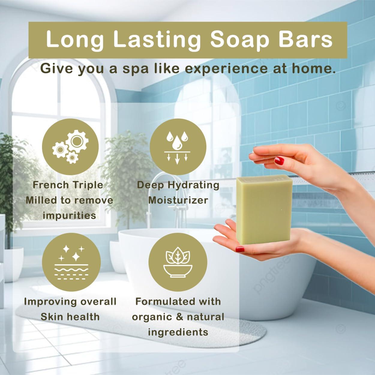 Jabones Naturales Aromatizados Pera Francesa - 12 Unidades