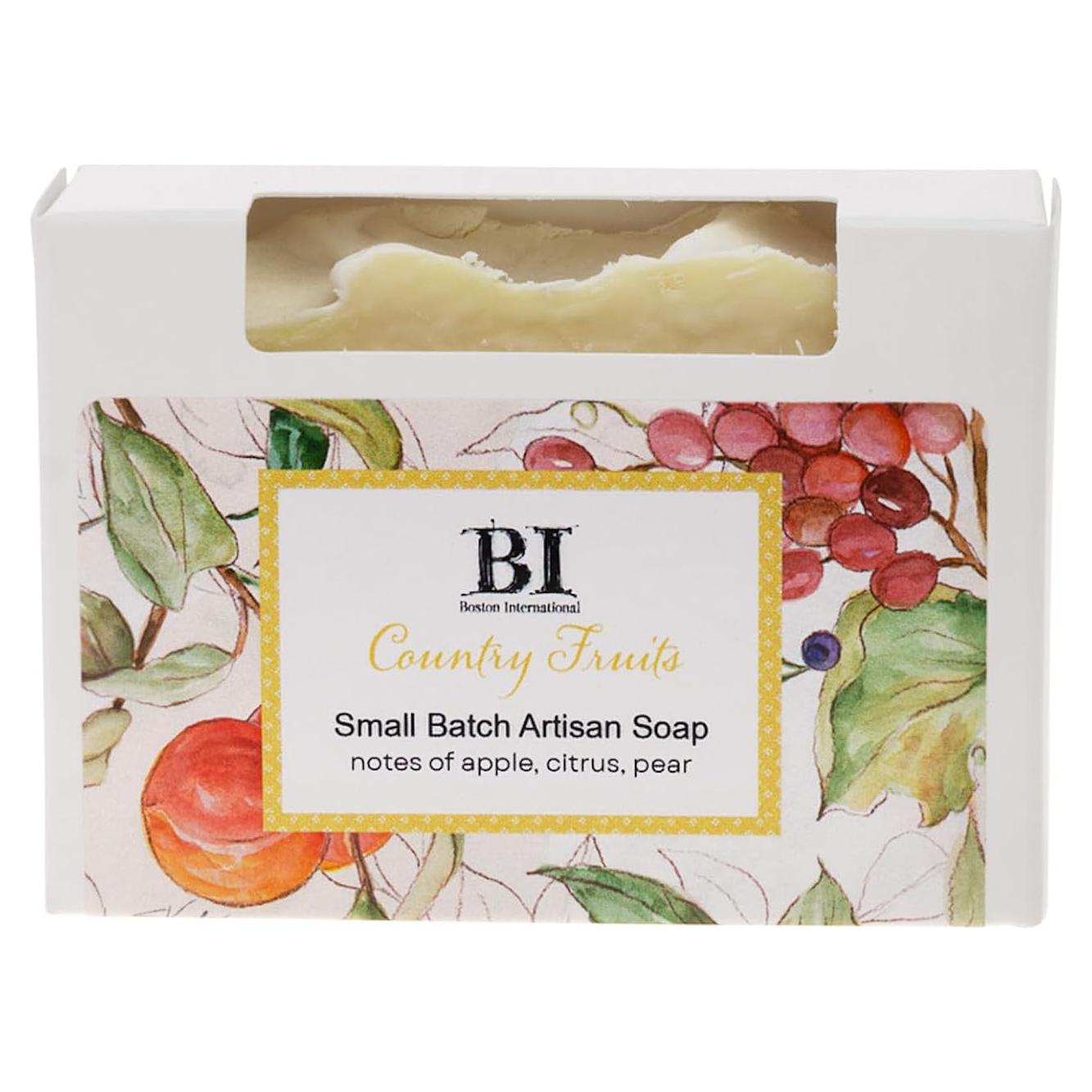 Jabón Artesanal en Barra Boston International 127g Frutas del País