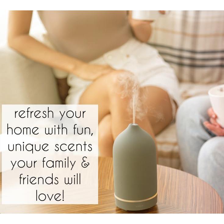 Aceite de Fragancia Pera Otoñal 118 ml GreenHealth - Botella de Vidrio