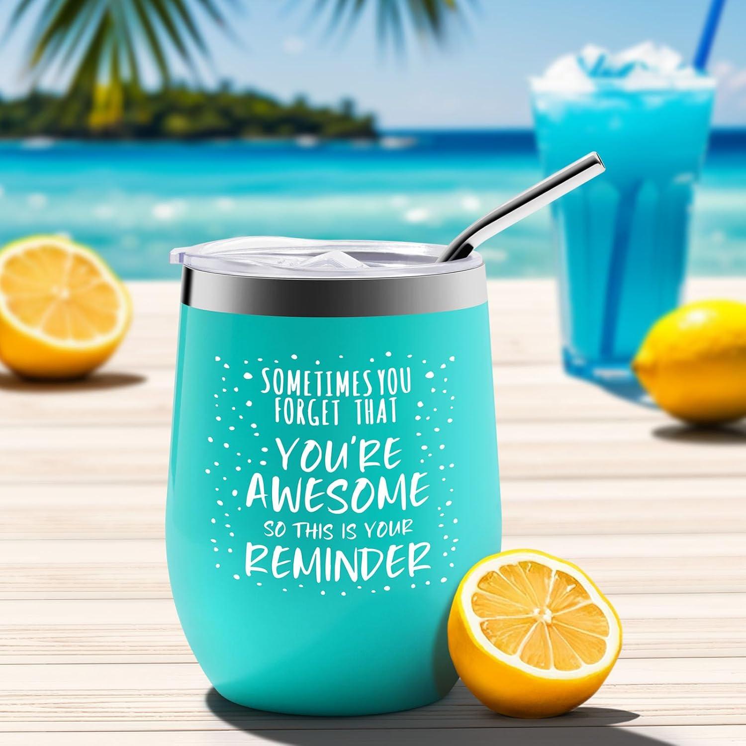 Cesta de Regalo para Mujeres Uwigess - Spa en Casa con Vaso, Tote y Más