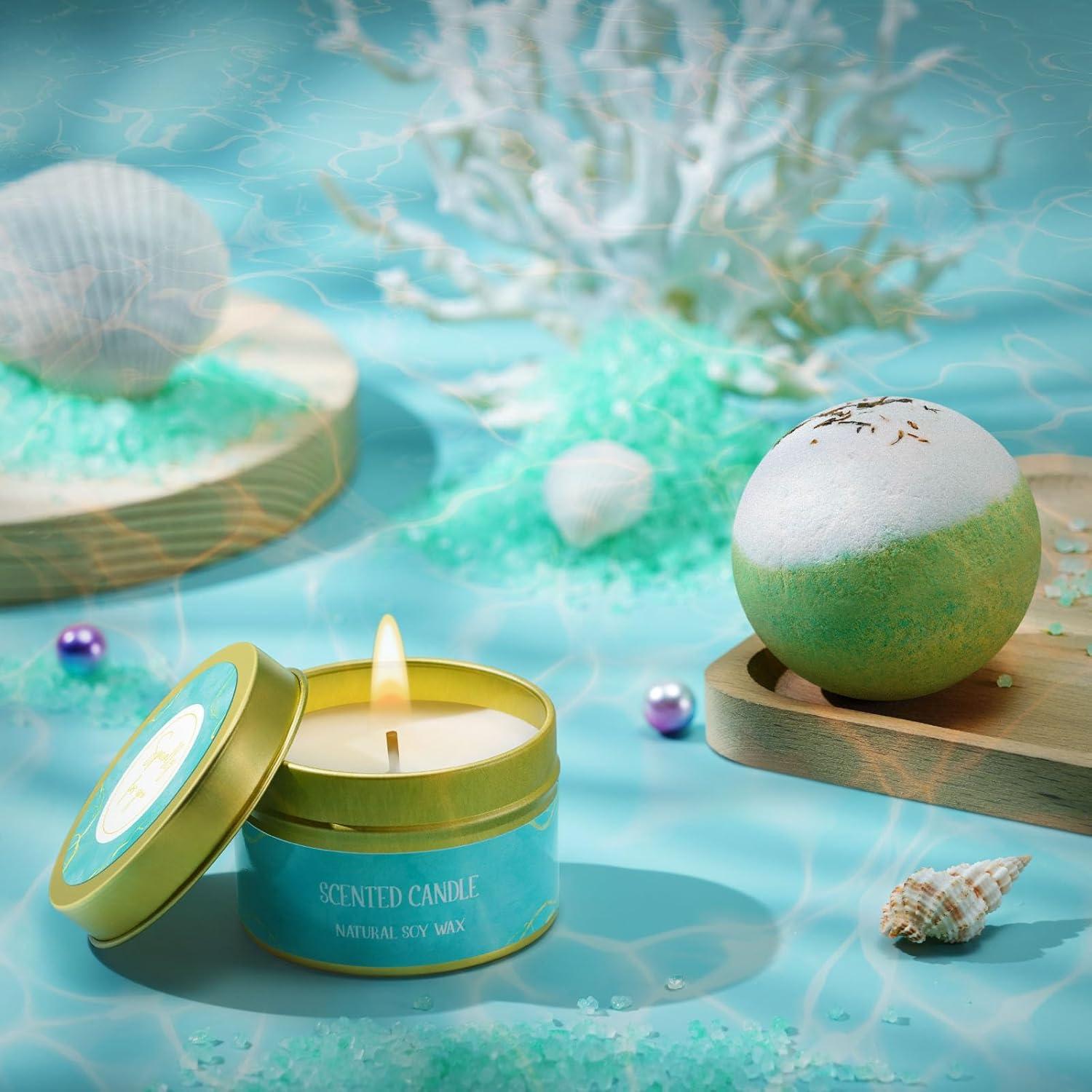 Cesta de Regalo para Mujeres Uwigess - Spa en Casa con Vaso, Tote y Más