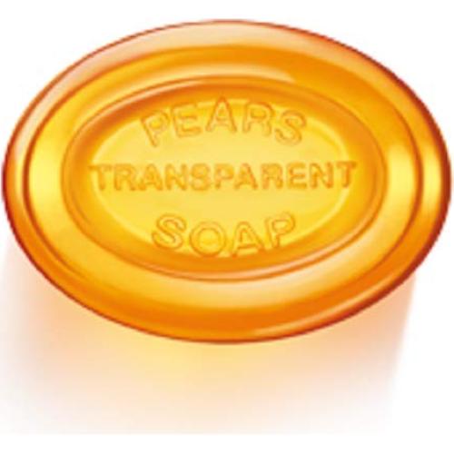 Jabón Transparente de Peras con Aceite Natural - 12 Barras de 75g