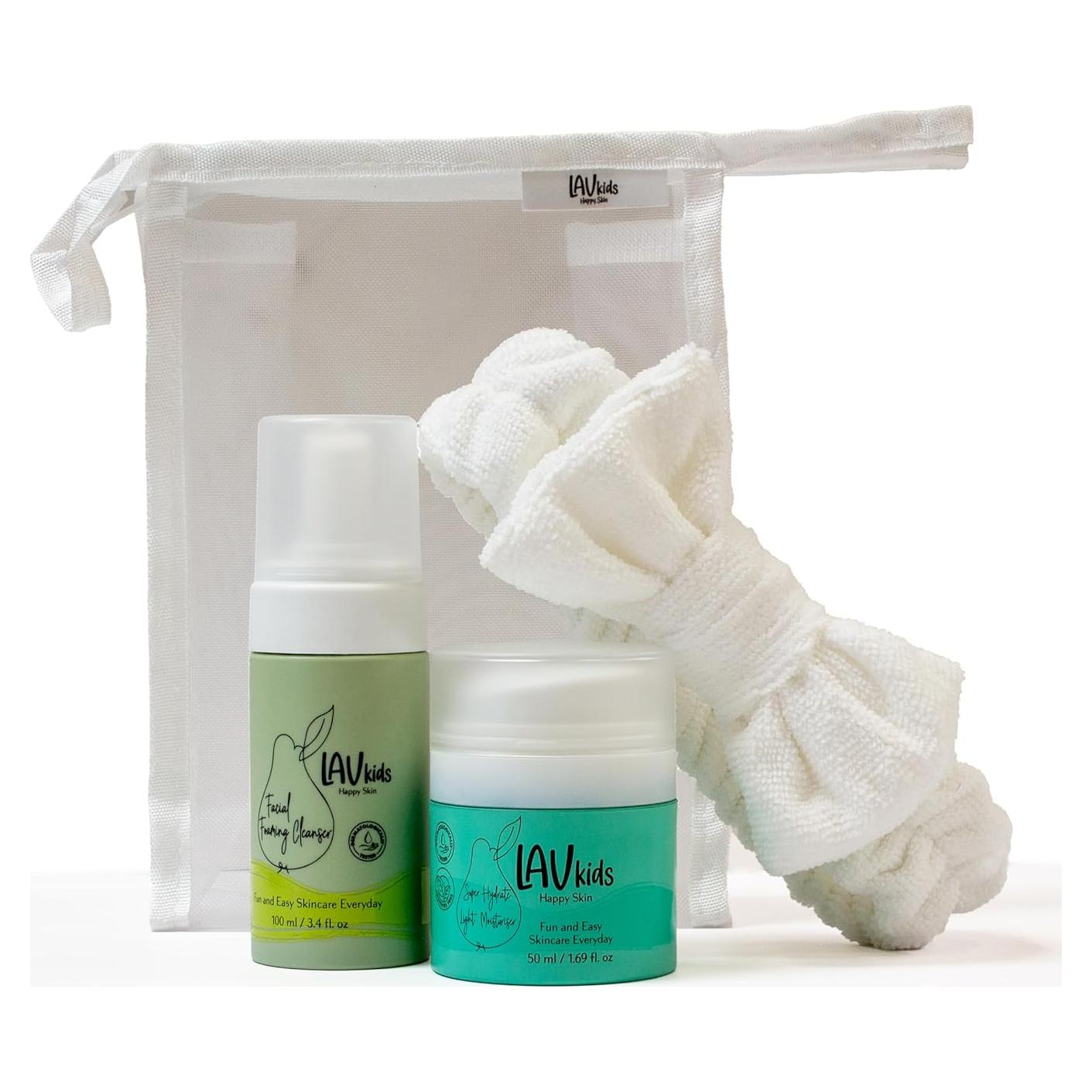 Paquete Cuidado Piel Niños - Limpiador Espumoso 100ml y Hidratante 50ml