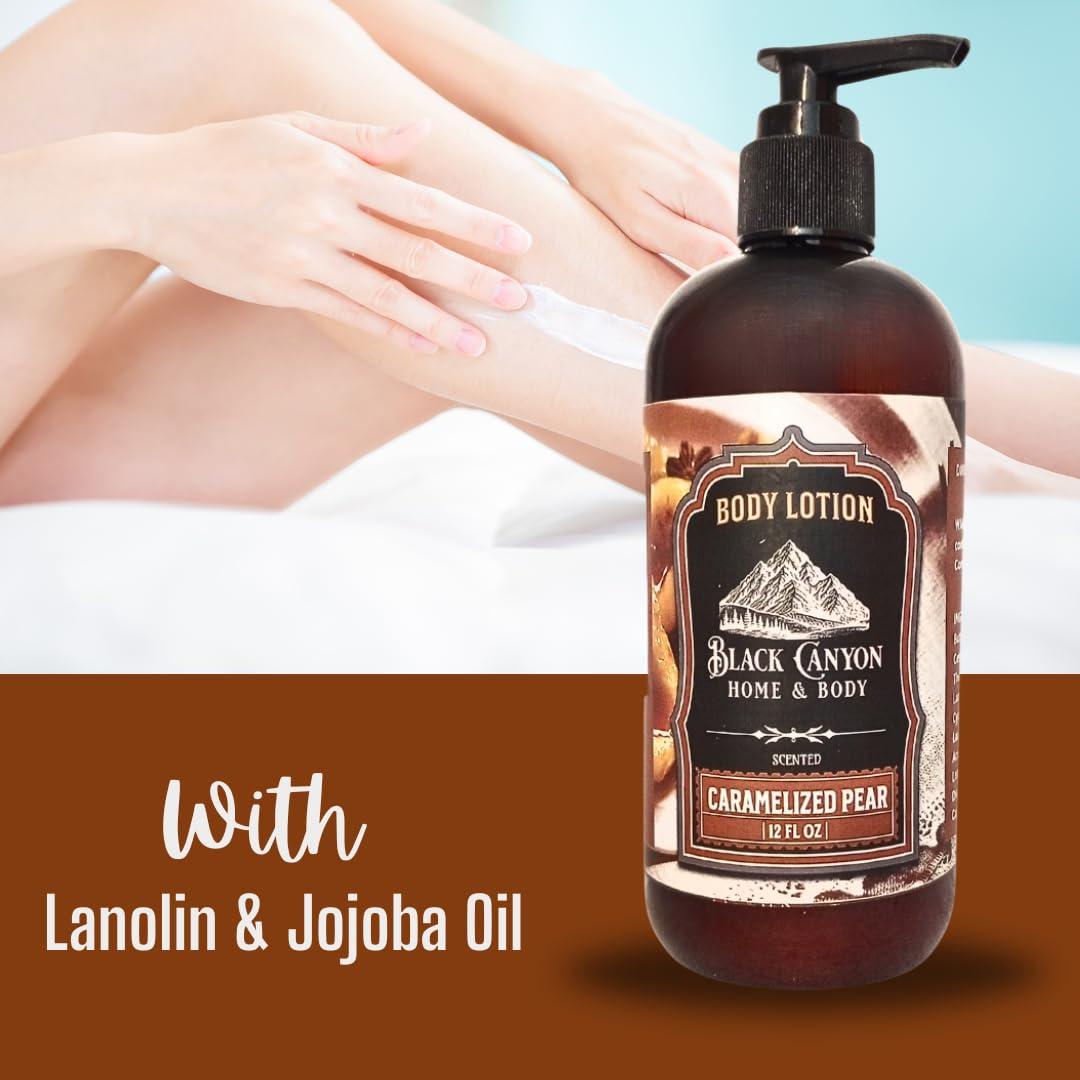 Loción Corporal Aromatizada Pera Caramelizada Black Canyon 340 g