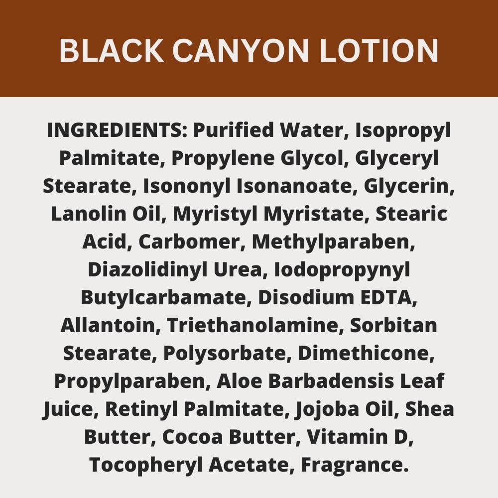 Loción Corporal Aromatizada Pera Caramelizada Black Canyon 340 g