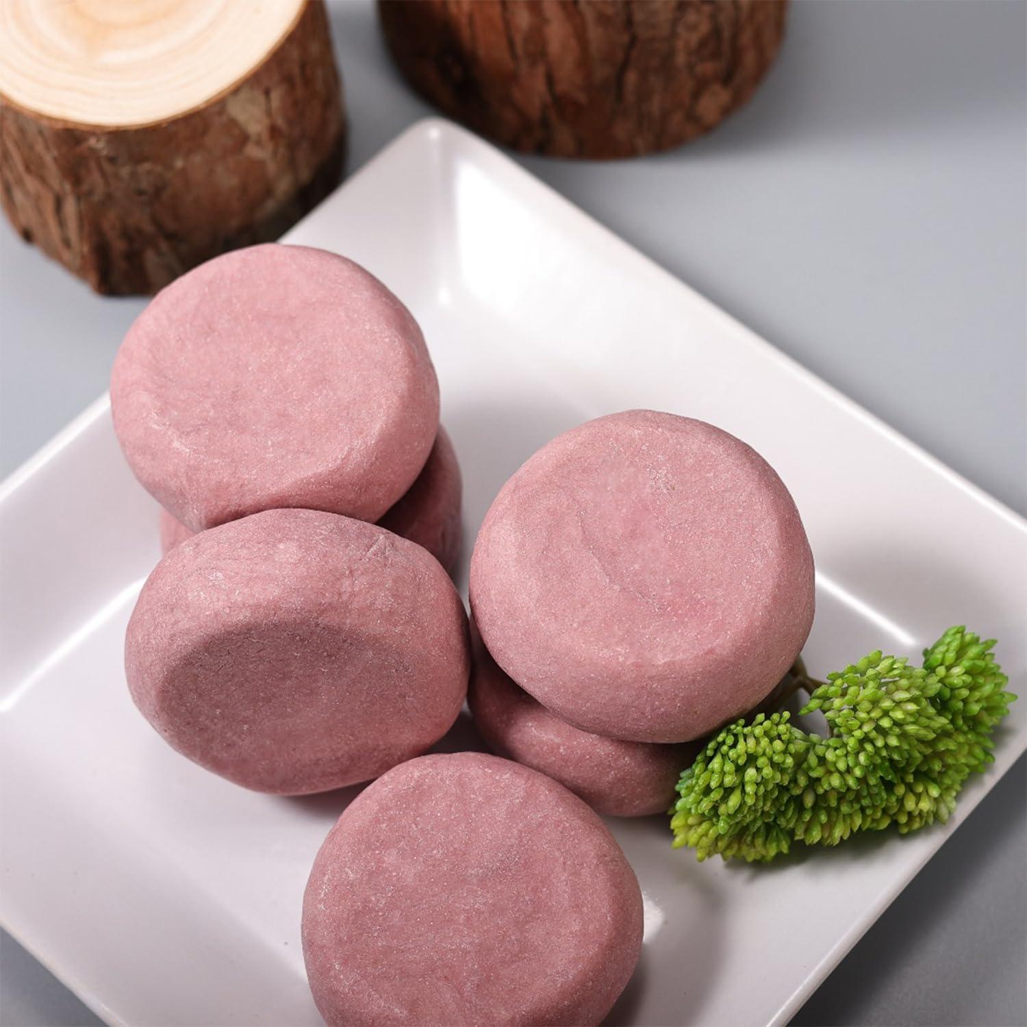 Jabón Artesanal de Roselle y Madera de Pera - 85g