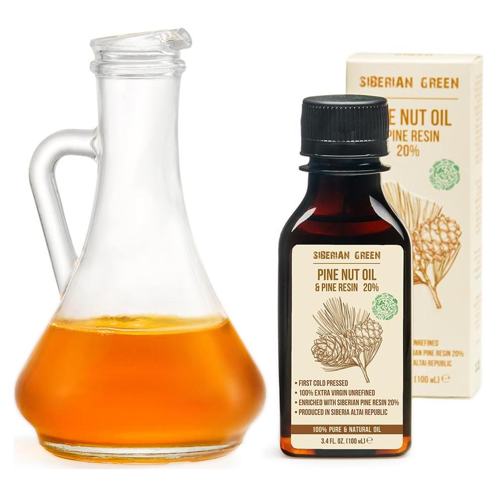 Aceite de Nuez de Pino Siberiano 100 ml - Best Value Organic