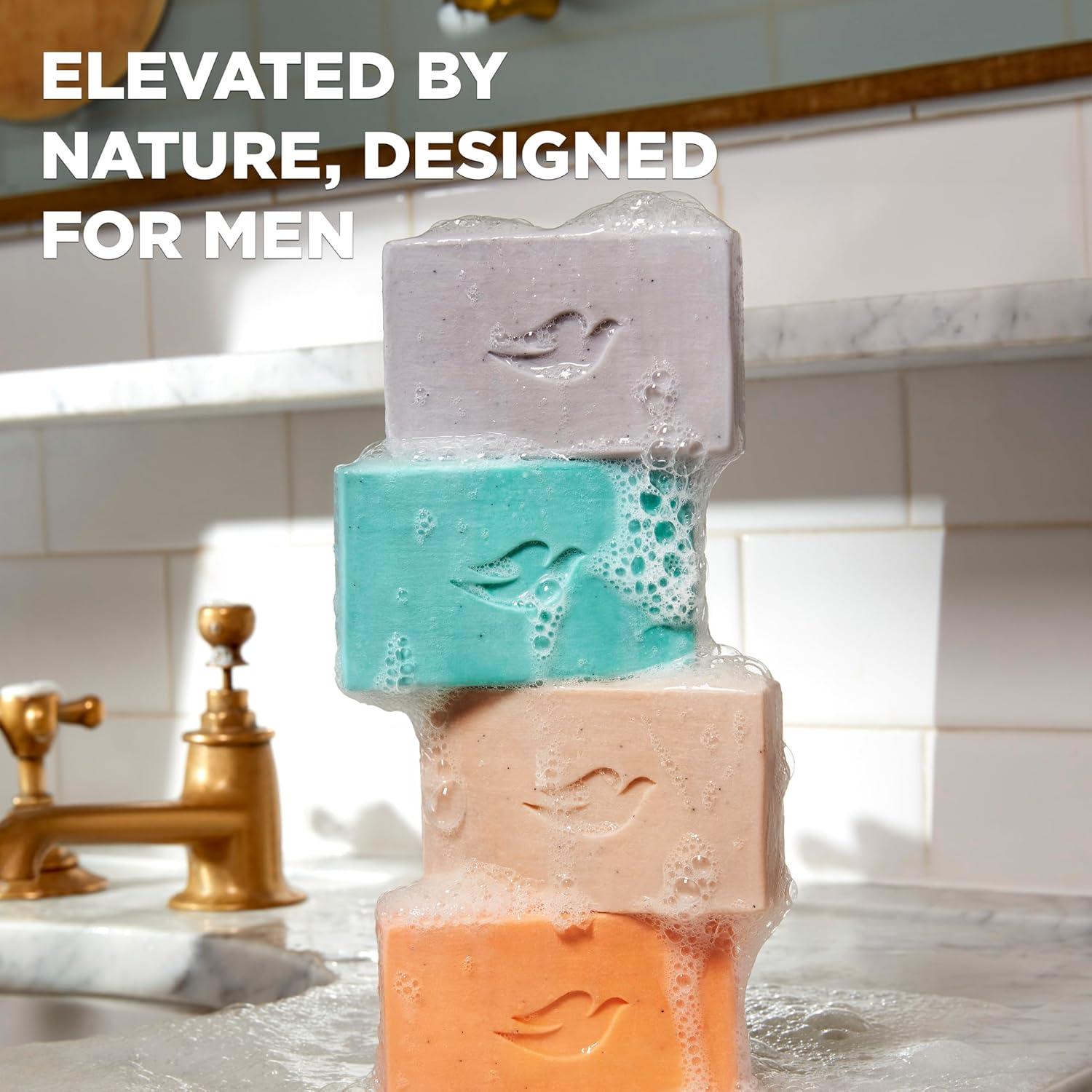 Jabón Limpiador Dove Men+Care Eucalipto 4x142g Hidratante