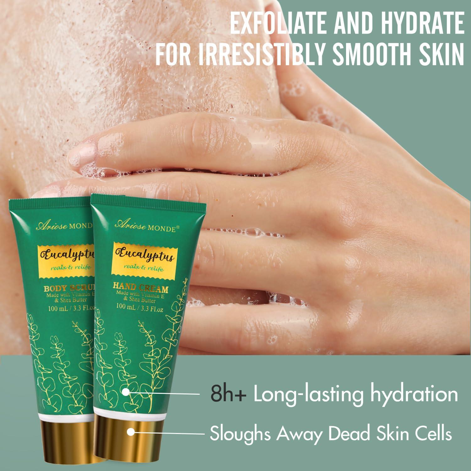 Cesta de Regalo Spa Eucalipto 13 Piezas ArioseMonde