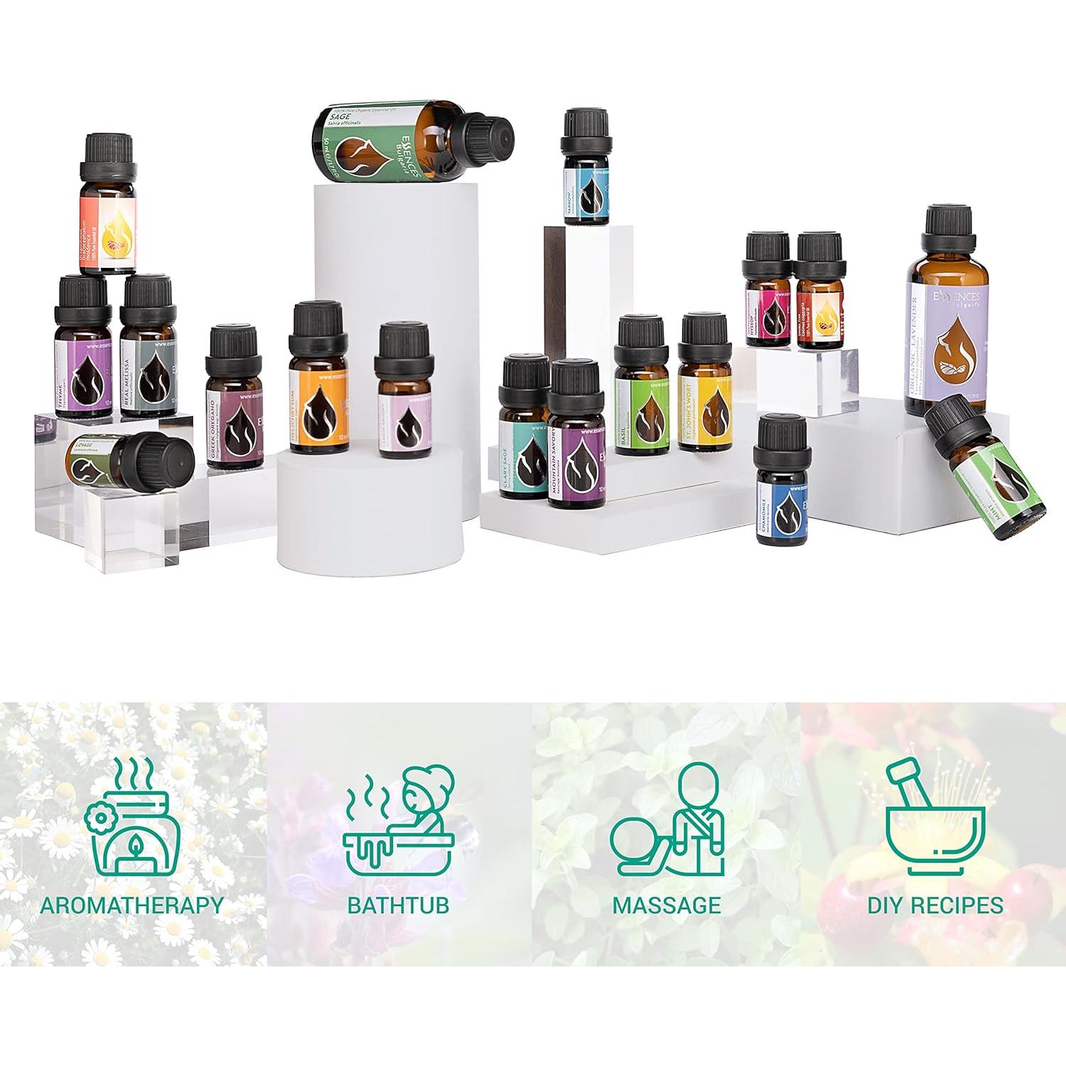 Aceite Esencial de Hoja de Laurel Orgánico Essences Bulgaria 10ml - 100% Puro