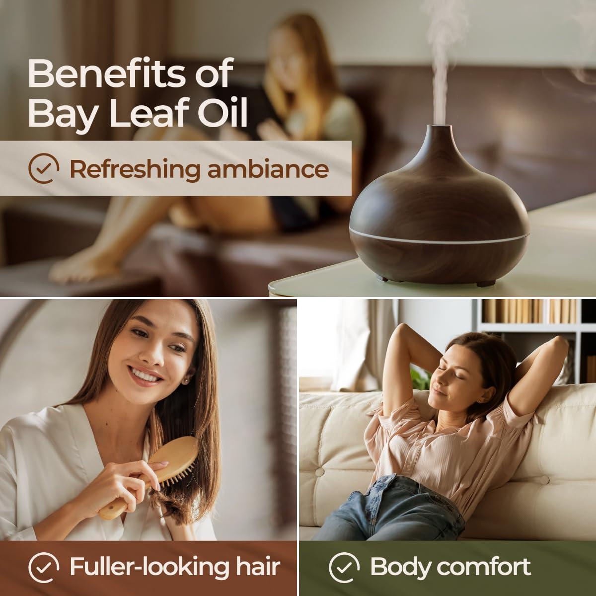 Aceite Esencial de Hoja de Laurel Orgánico Gya Labs 10 ml