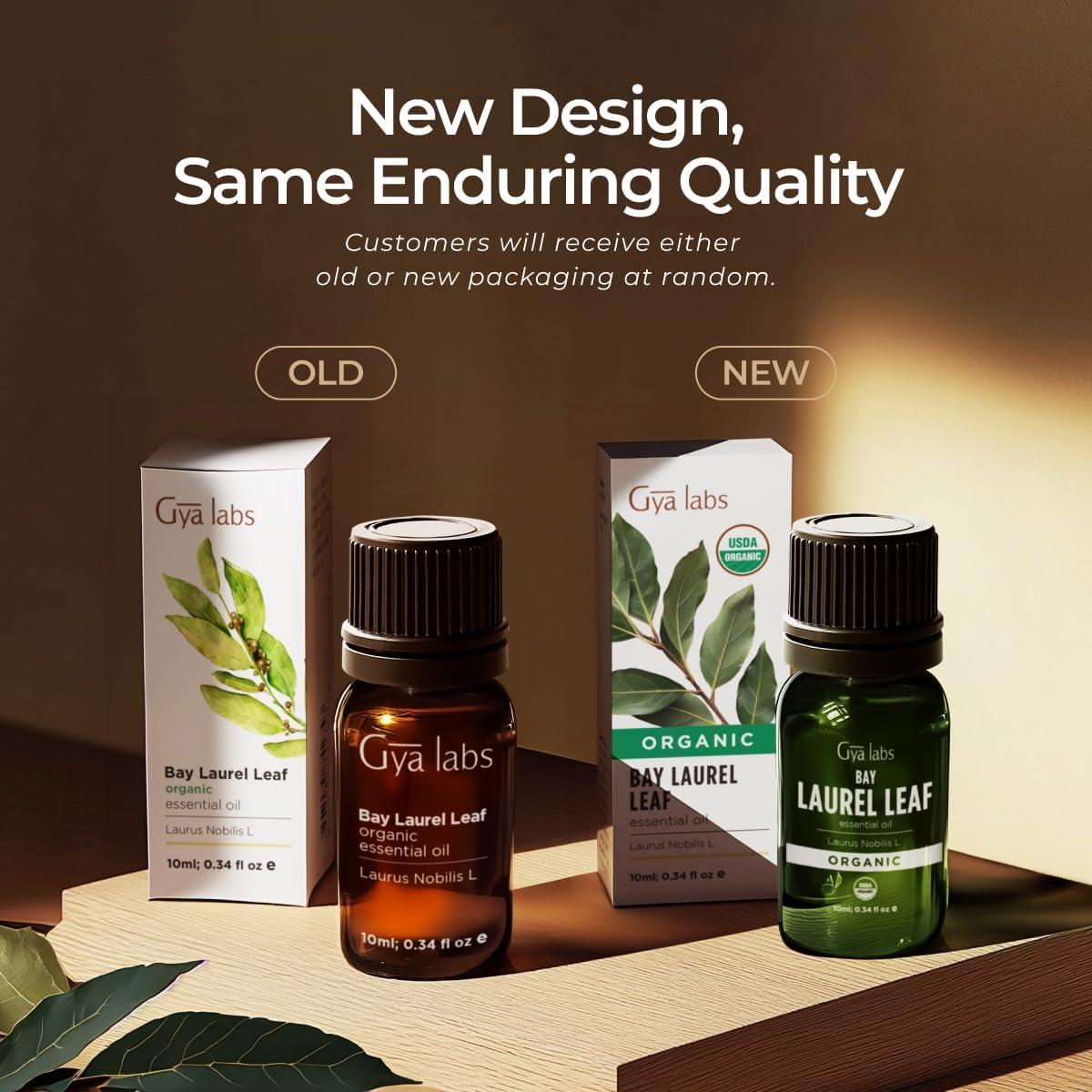 Aceite Esencial de Hoja de Laurel Orgánico Gya Labs 10 ml