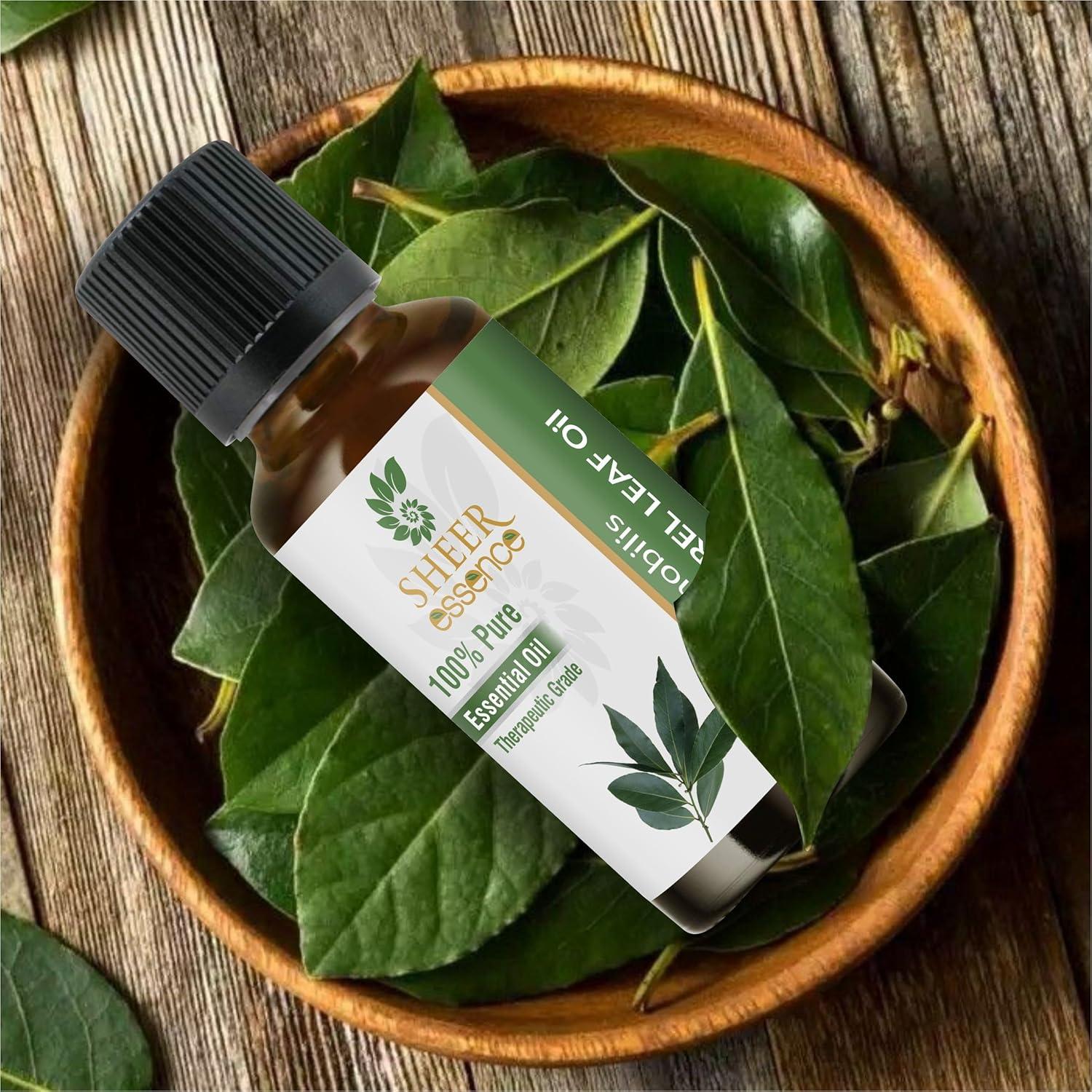 Aceite Esencial de Hoja de Laurel 100% Puro 4.73 ml Sheer Essence