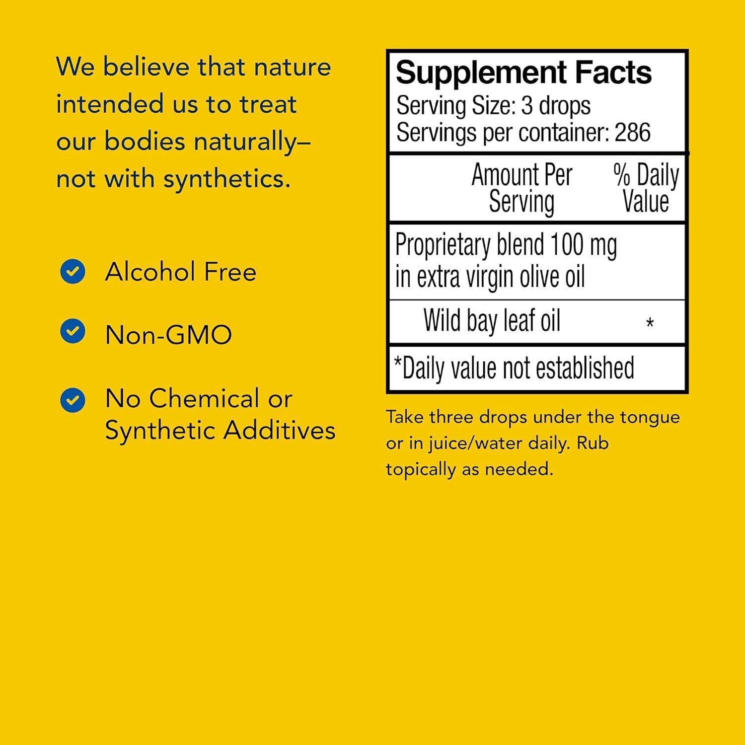 Aceite de Laurel Silvestre North American Herb & Spice 30 ml - Orgánico para Piel y Cabello