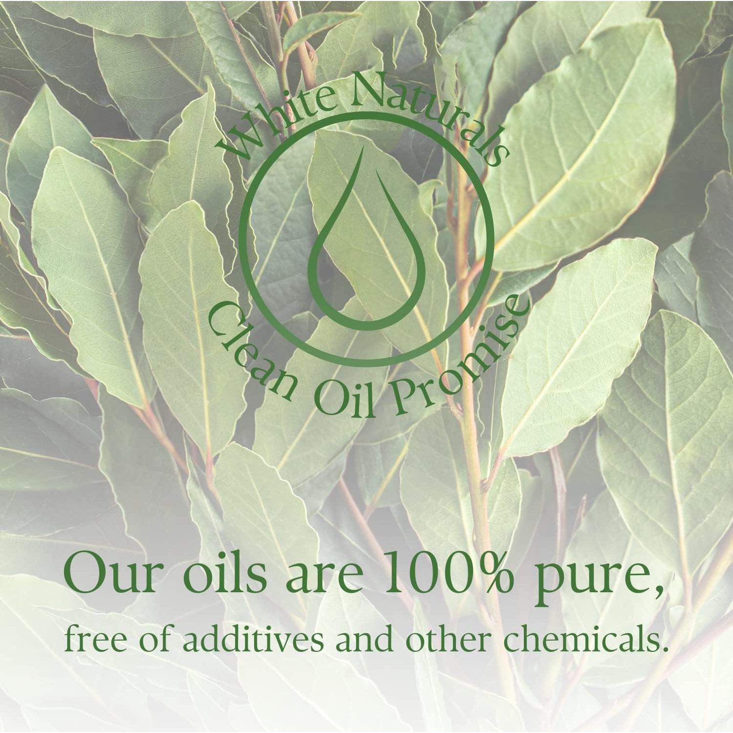 Aceite Esencial de Laurel Orgánico White Naturals 29.57 ml