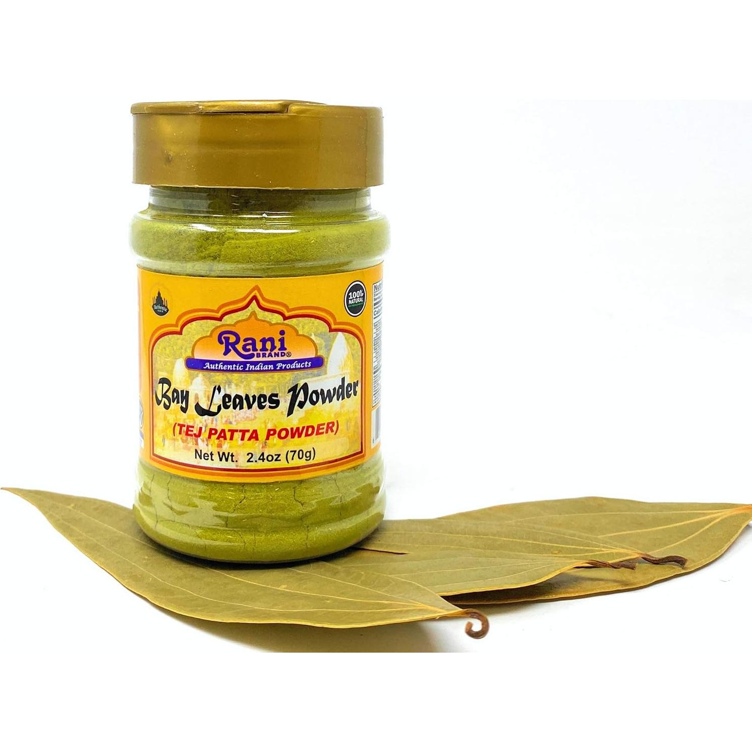 Polvo de Hoja de Laurel Rani 70g - 100% Natural, Vegano