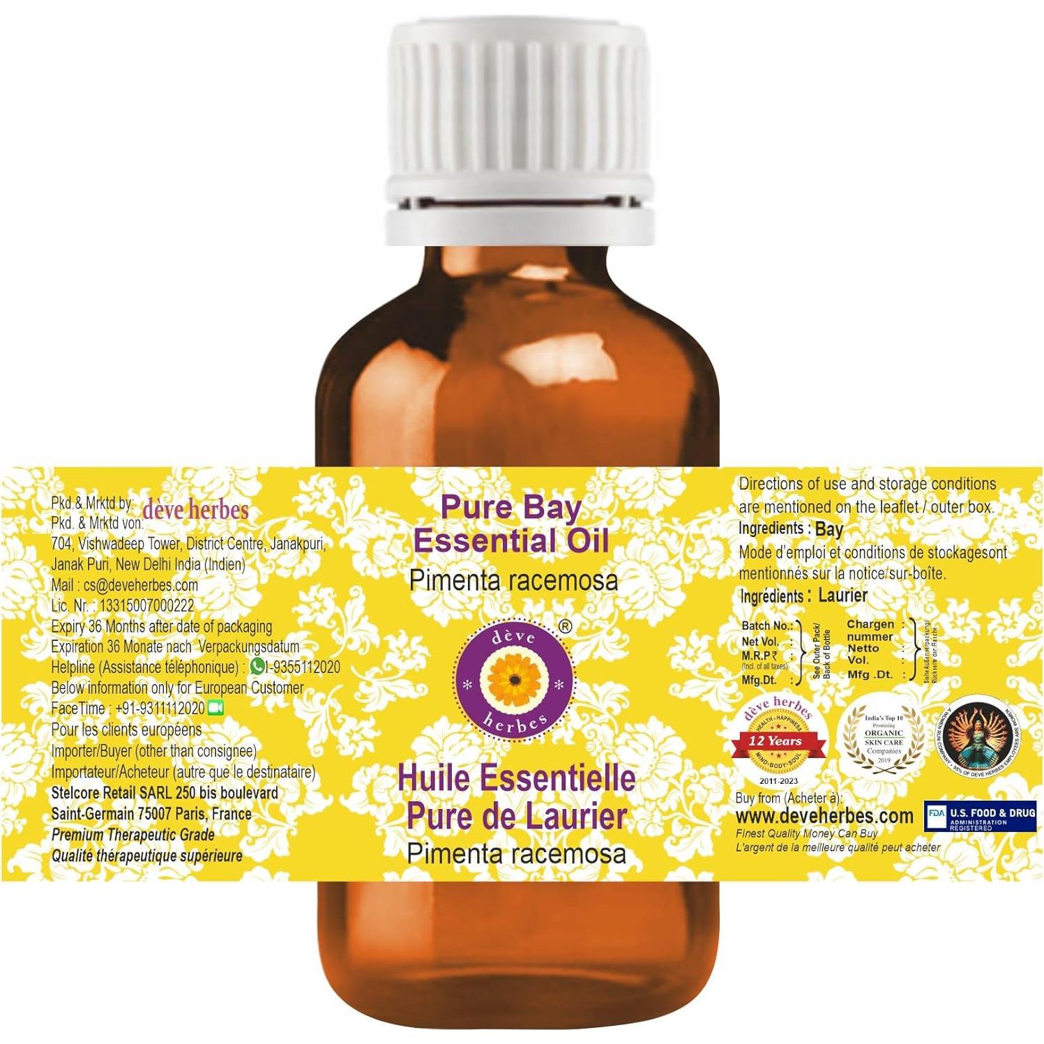 Aceite Esencial Puro de Bayas de Dève 30ml - Ligero y No Graso