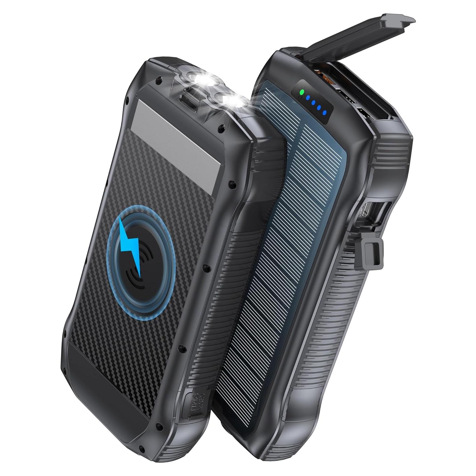 Banco de Energía Solar 40000mAh DongGuan Cargador Rápido