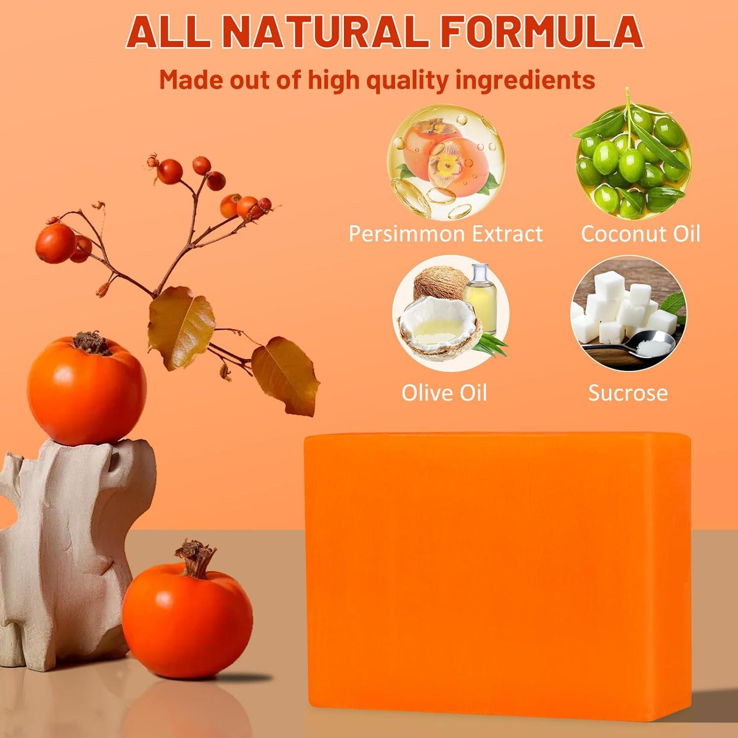 Jabón de Persimón Natural Yoniagood 2 Piezas 300g Control Olores