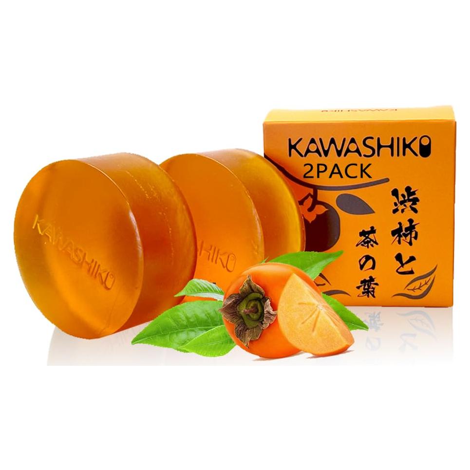 Jabón Hecho a Mano KAWASHIKI Caqui Japonés 100g - Eliminador Olores