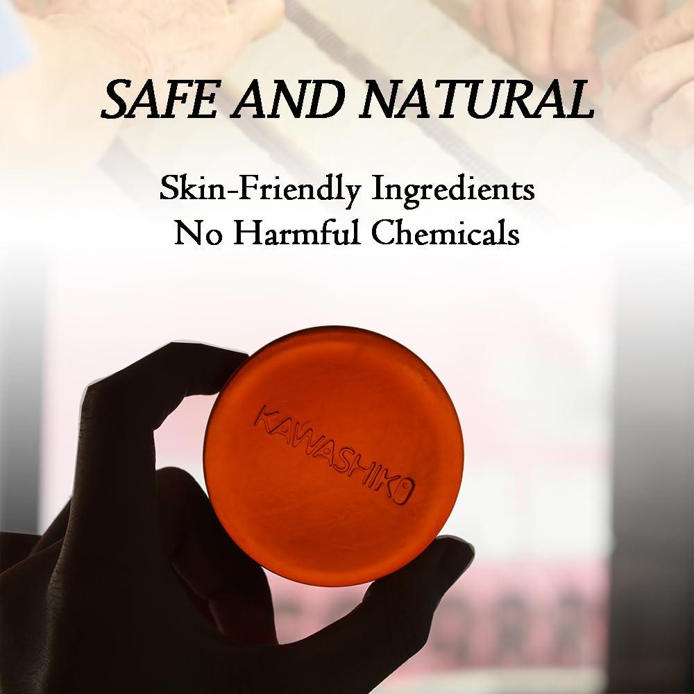 Jabón Hecho a Mano KAWASHIKI Caqui Japonés 100g - Eliminador Olores