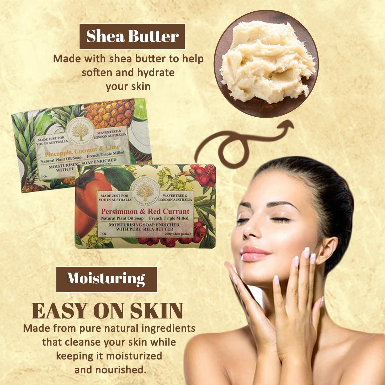 Jabones Naturales Wavertree & London - 198g (2 Barras) Aromas