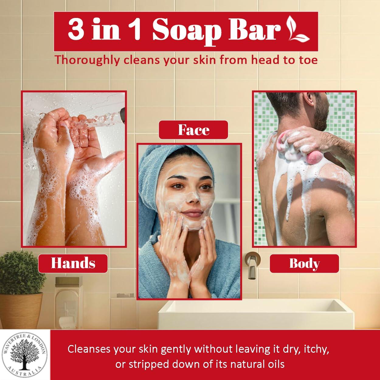 Jabones Naturales Wavertree & London Caqui y Grosella Roja 198g