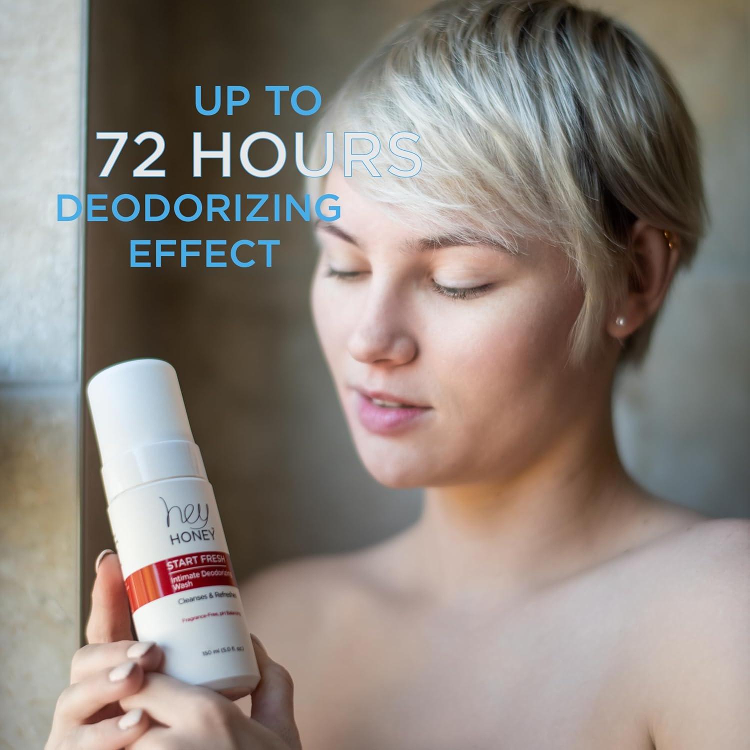 Espuma Limpiadora Intima Hey Honey 148 ml pH Equilibrado Aloe Vera