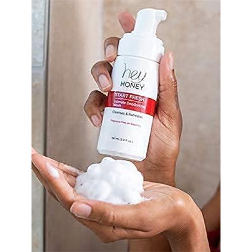 Espuma Limpiadora Intima Hey Honey 148 ml pH Equilibrado Aloe Vera