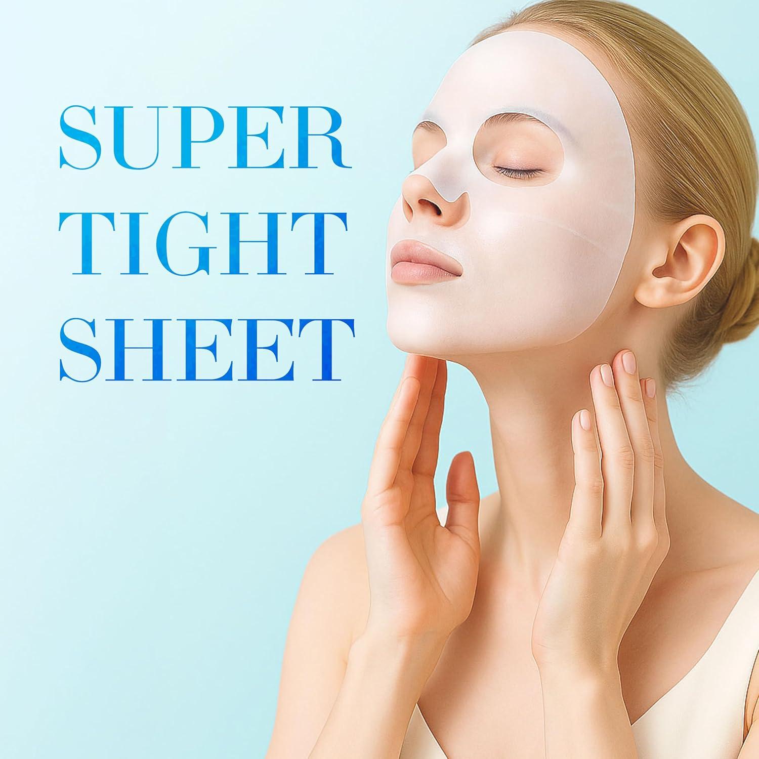 Mascarilla Facial Biocelulosa IL DEE PURE Rebirth - Vegana, Hidratante, 5 Unidades